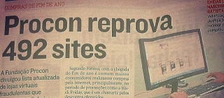 ALERTA! Procon reprova 492 sites! Lojas online fraudulentas! Se liga!